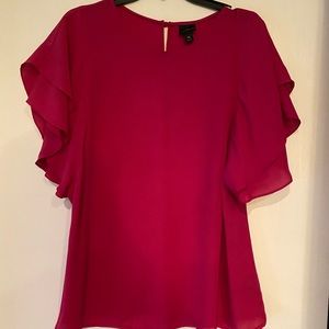 Fuchsia blouse